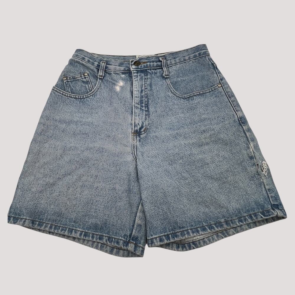 Vintage Arizona Jean Co‎ High Rise Denim Mom Shorts USA Made 11